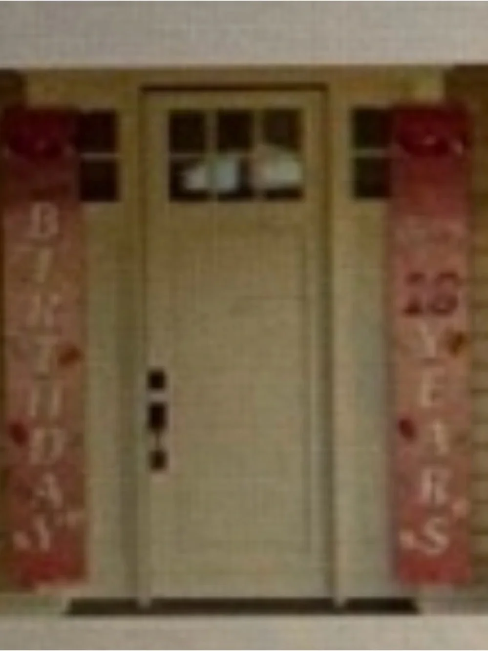 Pink '18' Birthday Party 2 Banners - Decorative Home Party Supplies